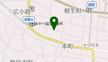 あず木の地図画像