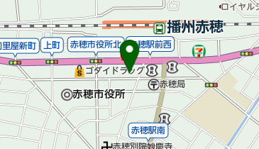 焼肉味楽の地図画像