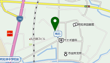和ダイニングたかの地図画像