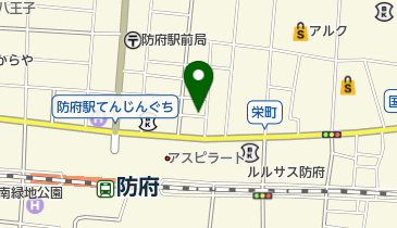 味処まつだの地図画像