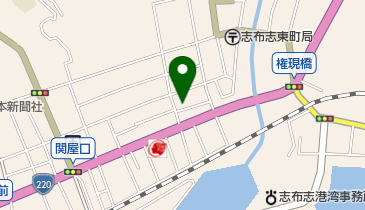 おでん街の地図画像