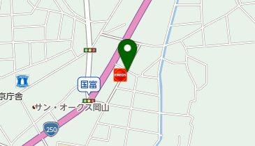 そうさく料理こっくの地図画像