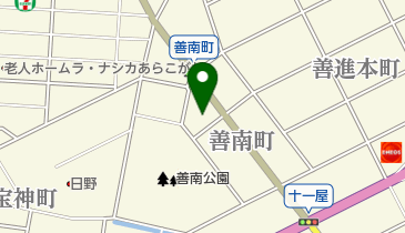 カラオケ喫茶べに緒の地図画像