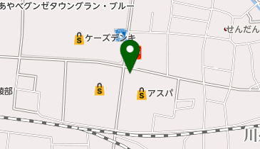 カフェ プントの地図画像
