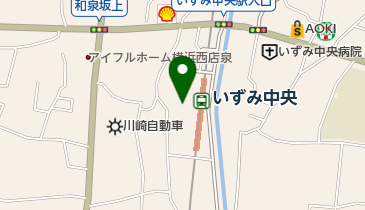 亜煉路館 いずみ中央店の地図画像
