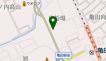 珈琲倶楽部 亀田店の地図画像