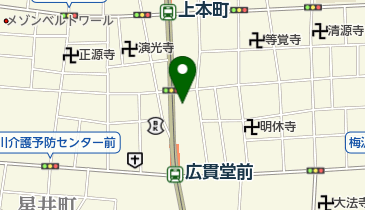 自家焙煎・珈琲・モントールの地図画像