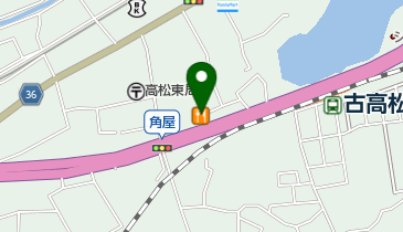 ラーメンとん太 (屋島店)の地図画像