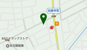 炭火焼と焼酎 大の地図画像