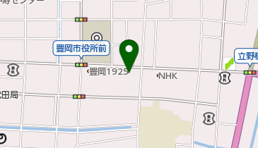 グローバルキッチンみやまの地図画像