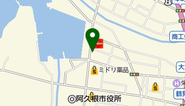 港町Diningまるの地図画像