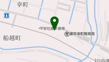 回転寿司若竹丸諫早本店の地図画像