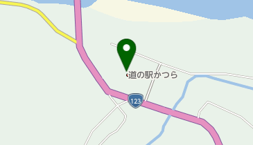 道の駅 特産品直売センター かつら 食堂の地図画像
