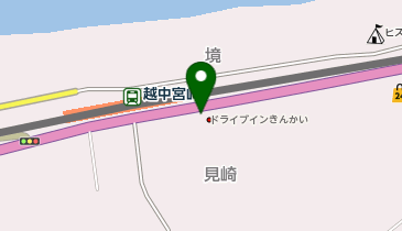 ドライブイン きんかいの地図画像