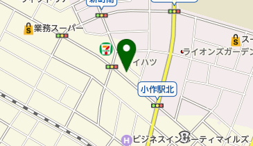 味源 (小作店)の地図画像