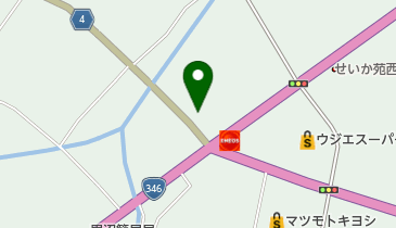 焼肉 味信の地図画像