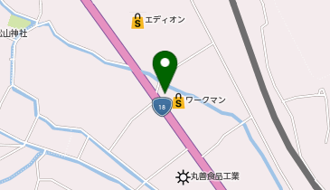 カルビ屋三夢 更埴店の地図画像