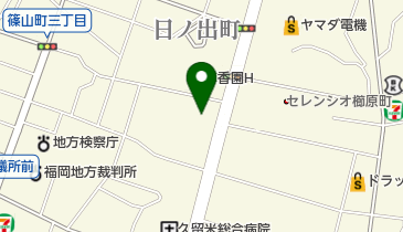 焼肉秀の地図画像