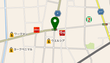 TRATTORIA La Wasabiの地図画像