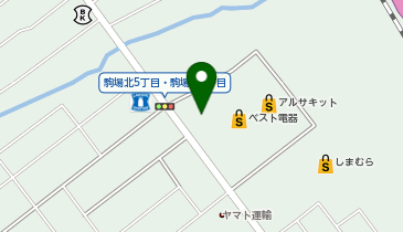 ラーメンさんぱち (網走店)の地図画像