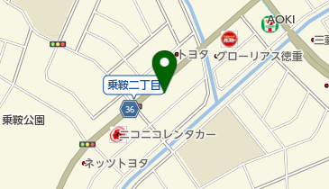 快活CLUB鳴海徳重店の地図画像
