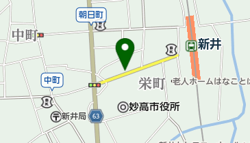 串一 新井店の地図画像