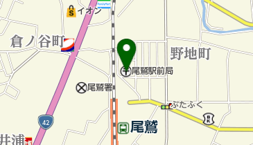 お晩菜くすもとの地図画像