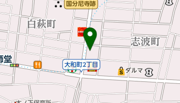 旬魚 酒房 寿司処 こうや 宮城の萩大通店の地図画像