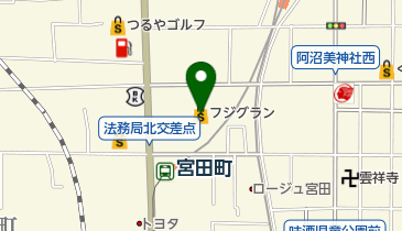 THE どん フジグラン松山店の地図画像