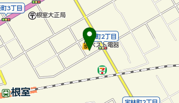 ラーメンさんぱち (根室店)の地図画像