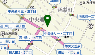 鉄板ダイニングかぶき屋の地図画像