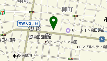 和食 ほっとつなの地図画像