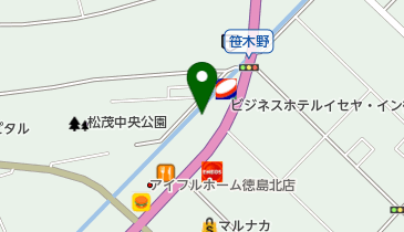 創作料理 花ゆらの地図画像