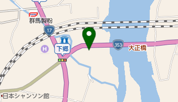 もーもー亭の地図画像