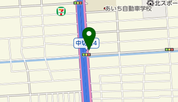 讃岐製麺 中切店の地図画像