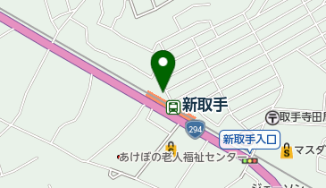 レストランごとうの地図画像