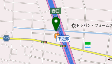 鐘庵 名岐バイパス春日店の地図画像