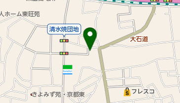 柳生亭の地図画像