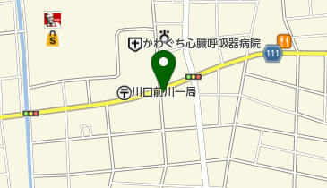 焼き豚 もつ鍋 和基の地図画像