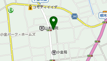 花のれんの地図画像