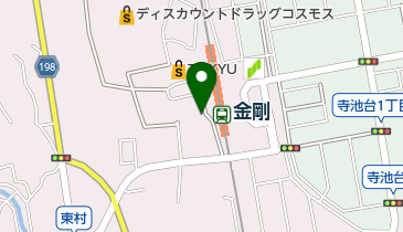 串かつ 一軒目の地図画像