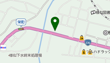 そば処 味よしの地図画像