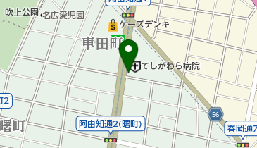 寿し半の地図画像