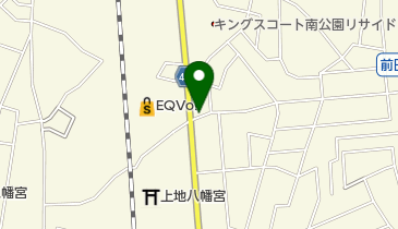 トウゲ餃子の地図画像