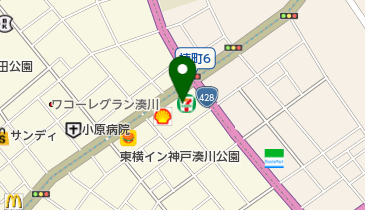 RARA 神戸店の地図画像