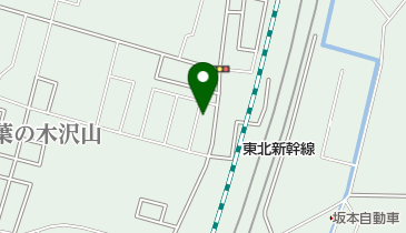 そば処熊谷の地図画像