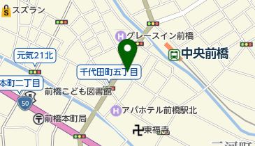 レストランバーステラの地図画像