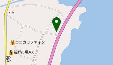 レストランくにさき牧場の地図画像