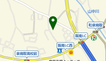 阪南洋風食堂クゥクゥの地図画像