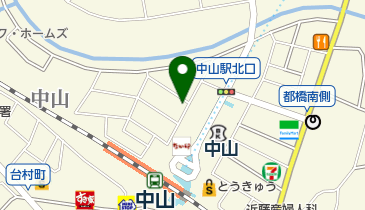 串工房 四季の味の地図画像